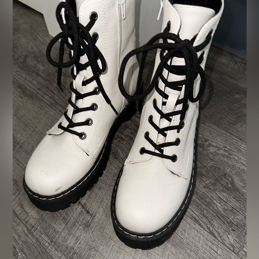White boots
